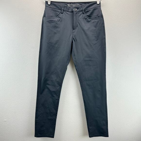 Vuori Meta Pant Athletic Slim Fit 32" Grey Size 30 - Picture 3 of 16